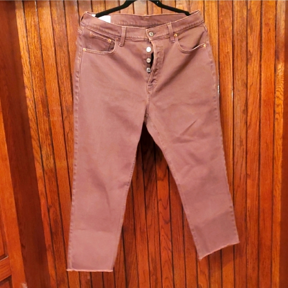 GAP Classic Straight Leg Brown Women's Jeans Size 32